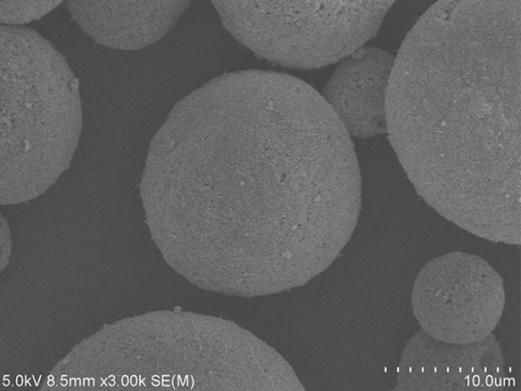 Nanoporous micron silica powder